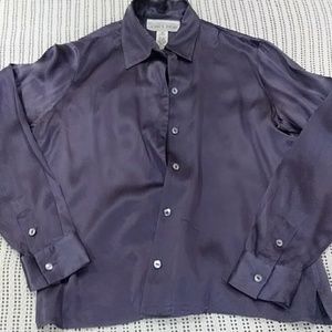 100% silk blouse